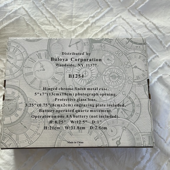 Bulova picture frame - Picture 3 of 5